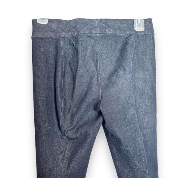 The Row Blue Denim Slim Trouser Pants Cotton Elastic Waist Women’s Size XS - Picture 6 of 15